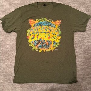 Jurassic Express AEW T-Shirt -Size Large